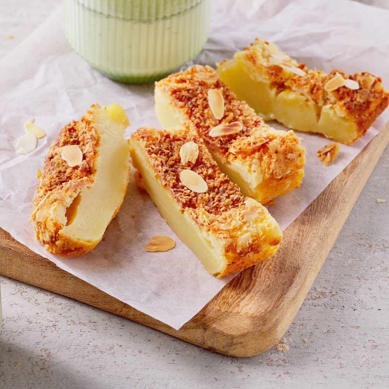 Hawaiian mochi cake