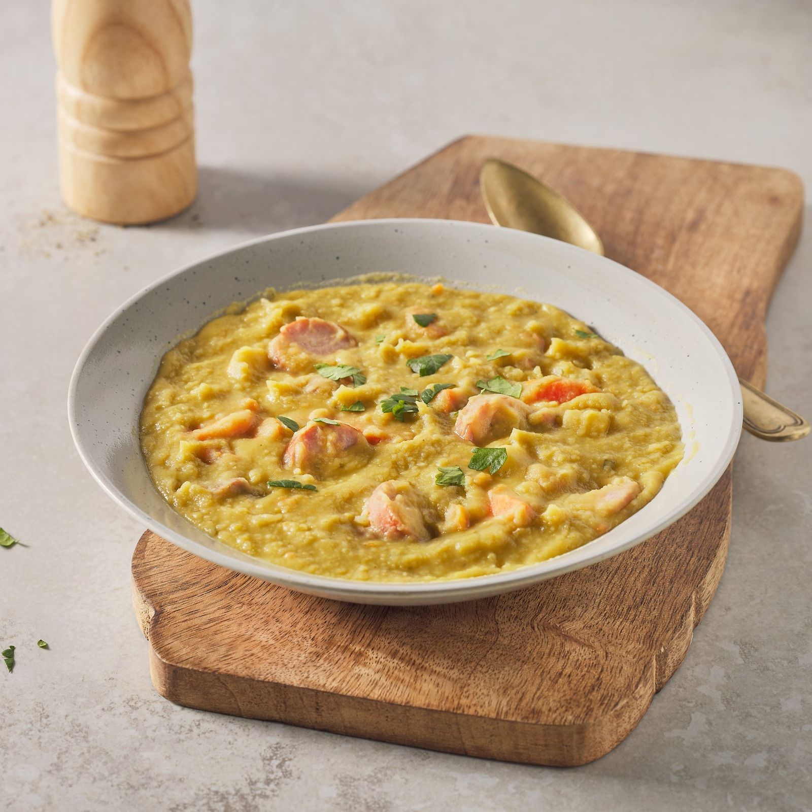 Erwtensoep met rookworst