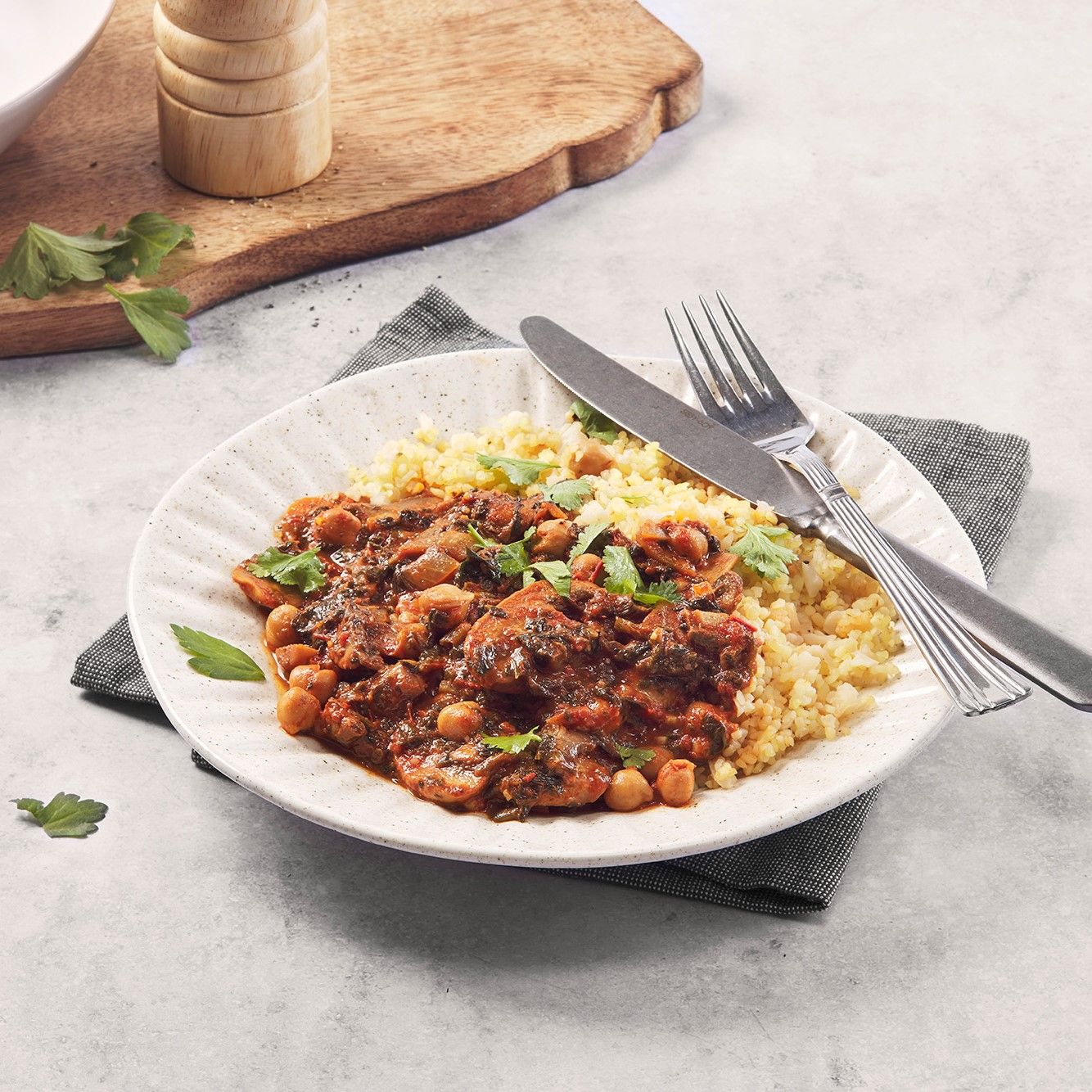 Milde groentencurry